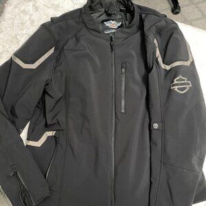 Harley Davidson Men's Zealot 3 in 1 Soft Shell Riding Jacket